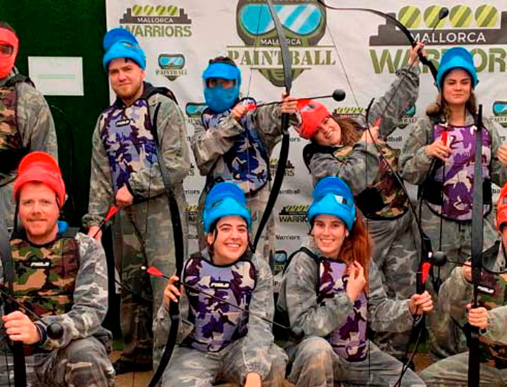 Archery en Mallorca Paintball, emoción y precisión con arco y flechas