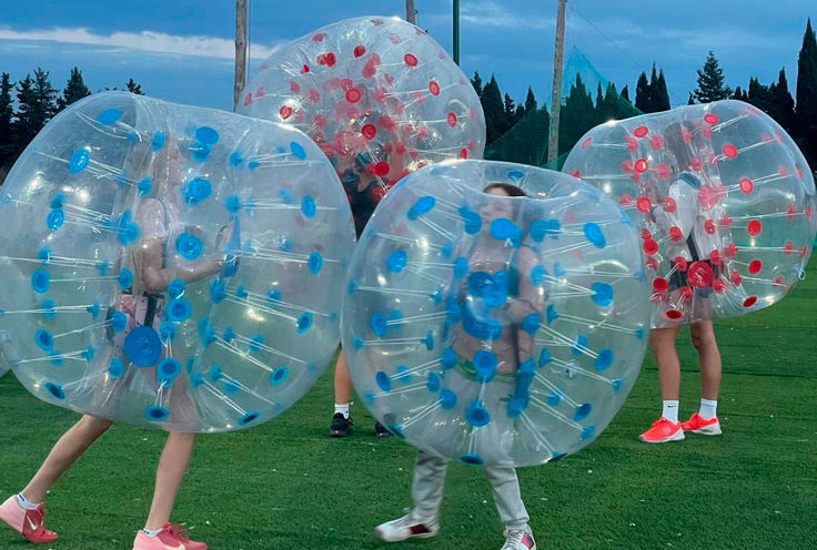 Tarifas Bubble Soccer en Mallorca Paintball | Precios para una experiencia llena de risas y acción. Extreme Sports Jet Skiing