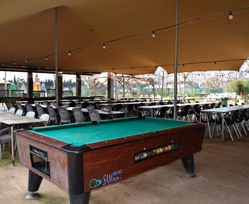 Zonas recreativas en Mallorca Paintball para descansar y disfrutar