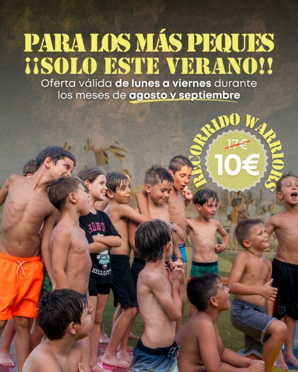 oferta verano warrior infantil